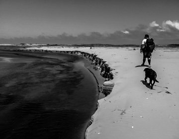 Trekking na praia do Cassino - Rio Grande - RS(finalizado)