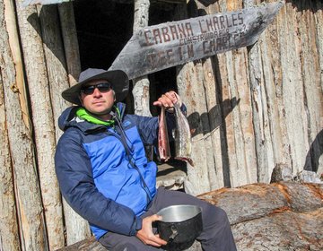 Lago Windhond - o trekking mais austral do Mochilão Sabático