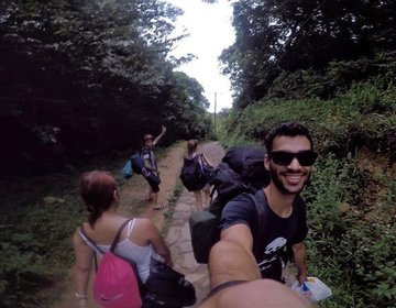 Camping na  Prainha Branca