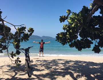 Pedal Caçandoca | Mochila Viajante Osprey