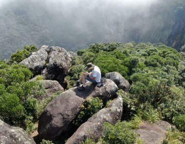 Morro Mãe Catira e Morro do Sete na Serra da Farinha Seca