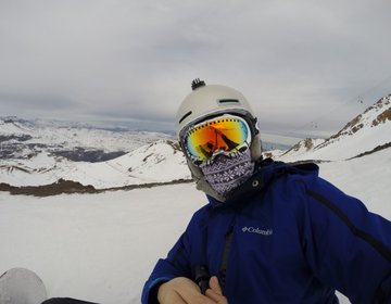 Snowboard no Valle Nevado - Chile